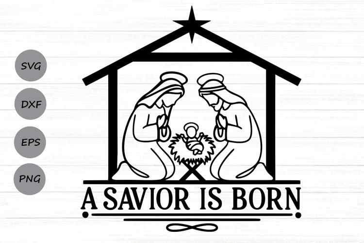 Jesus Christmas Svg Image 6