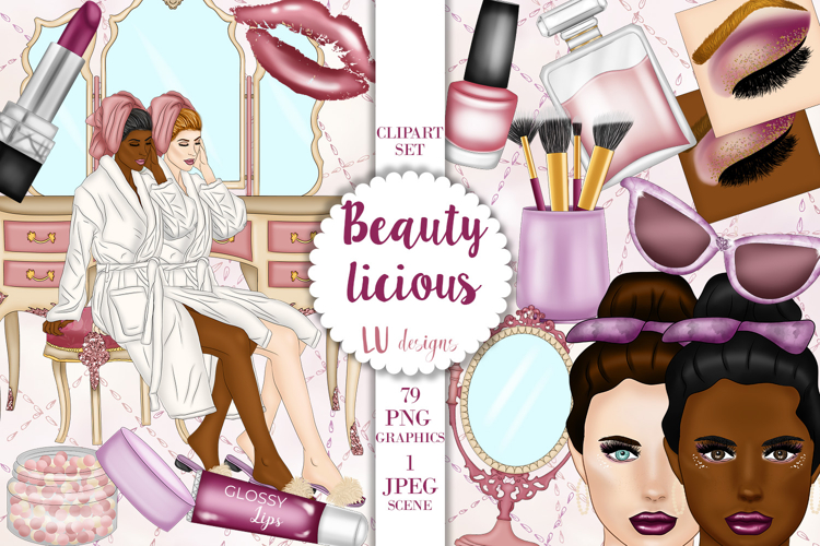 Fashion Girl Clipart Image 3