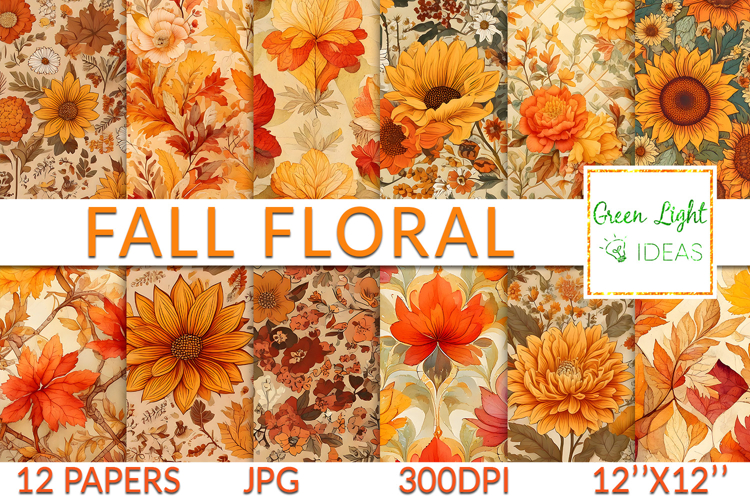 Fall Flowers Clipart Image 20