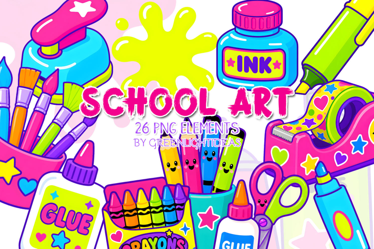 Craft Supplies Clipart