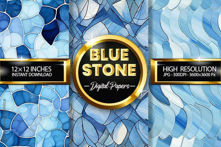 Blue Texture Image 23