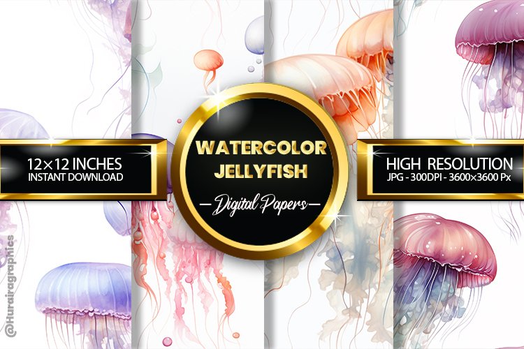 Jellyfish Clipart Image 12
