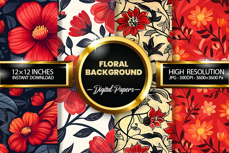 Floral Background Image 18