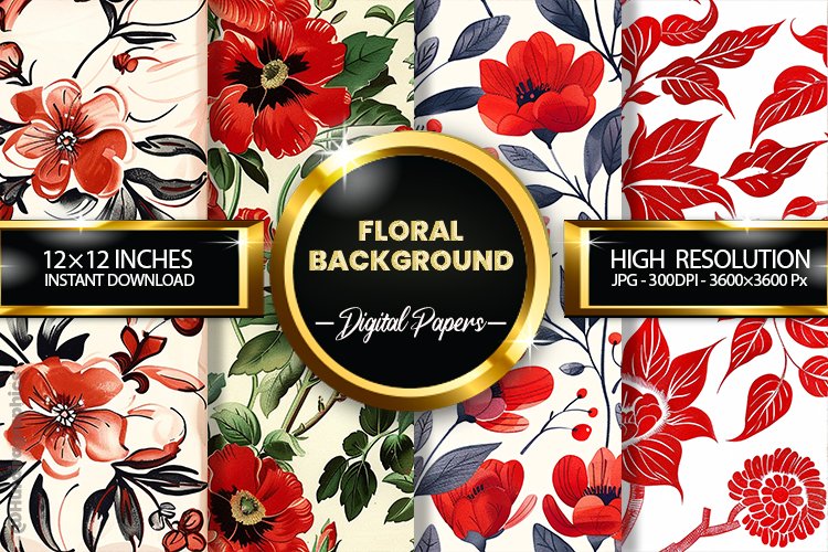 Floral Background Image 14