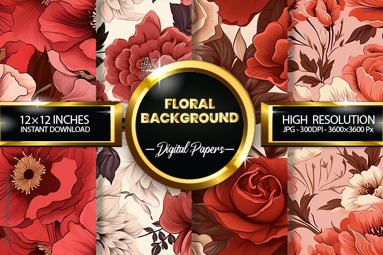 Floral Background Image 5