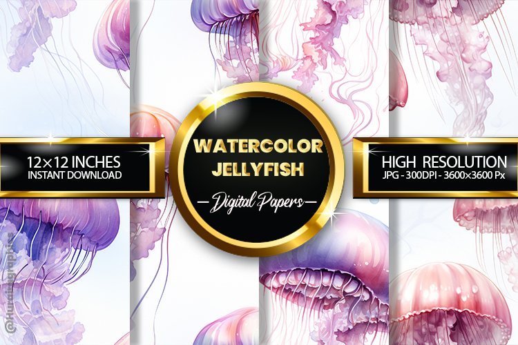Jellyfish Clipart Image 13