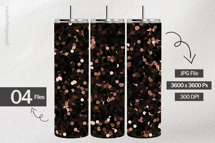 Rose Gold Digital Papers - 04 Variations