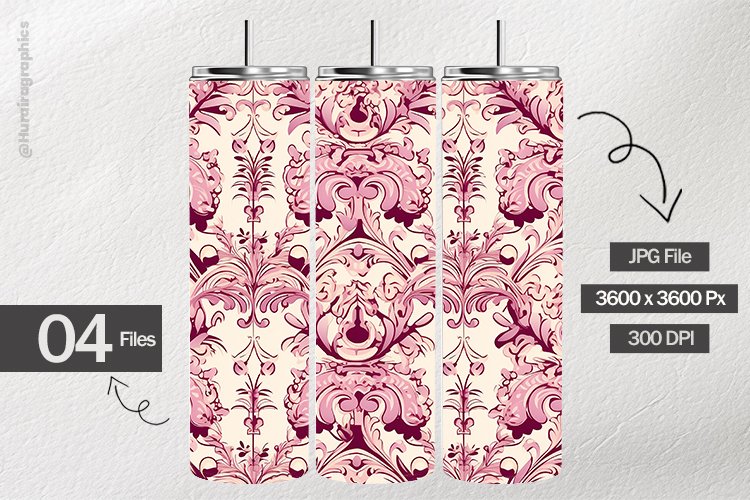 Romantic Victor Digital Papers - 04 Variations