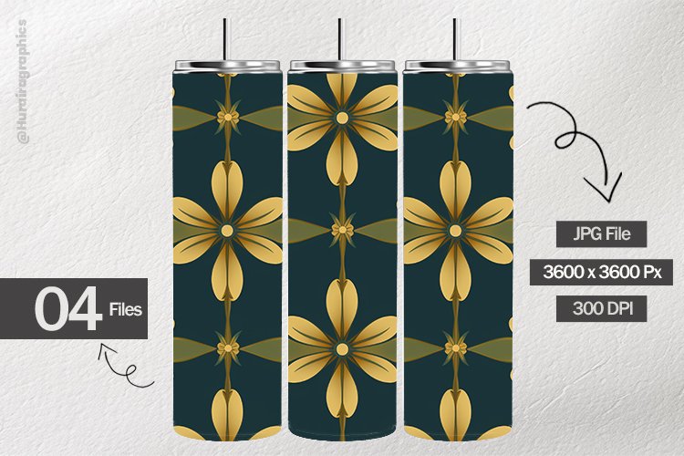 Spirograph Pattern Digital Papers - 04 Variations example image 1