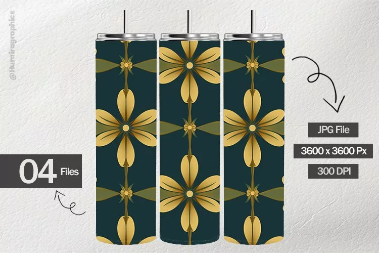 Spirograph Pattern Digital Papers - 04 Variations
