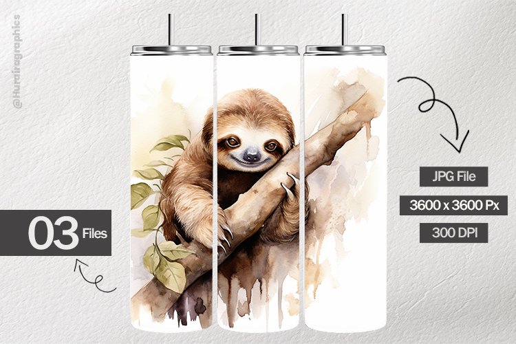 Sloth Clipart Image 19