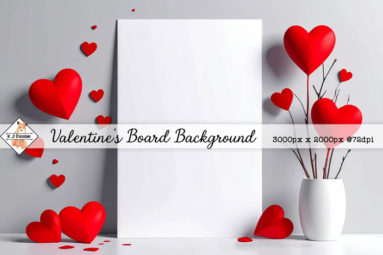 Valentines Board mock up background jpg