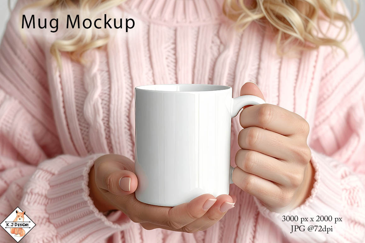 Mug mockup photo JPG