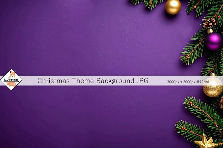 Christmas Theme Background jpg example image 1