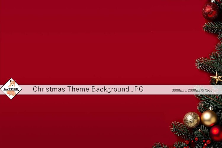 Christmas Theme Background jpg example image 1