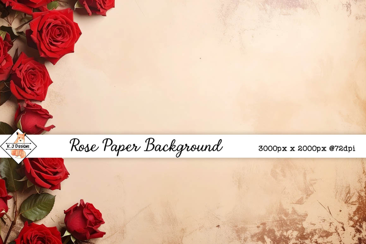 Rose Paper Background jpg | Mockup