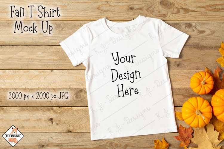 Fall T Shirt Mock Up #4 Photo JPG | Background