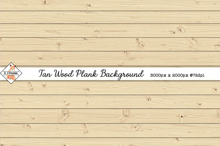 Tan Wood Plank Texture Background jpg example image 1