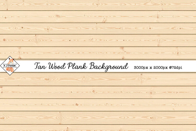Tan Wood Plank Texture Background jpg example image 1