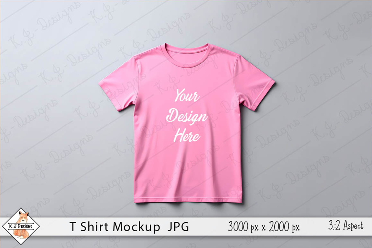 T Shirt Mock Up Photo JPG | Background