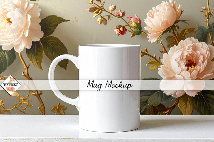 Mug mockup photo JPG example image 1