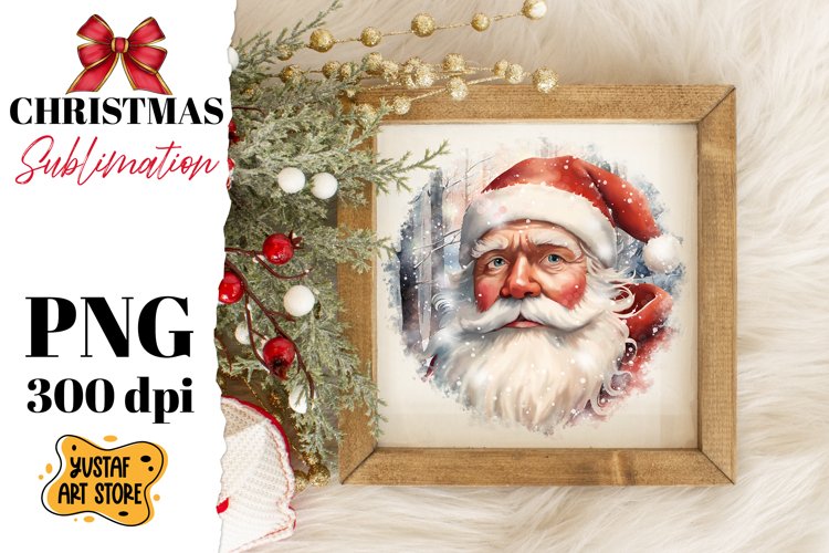 Santa Christmas Clipart Image 10