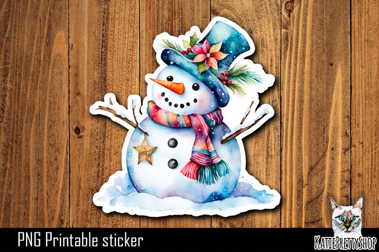 Snowman PNG Image 11