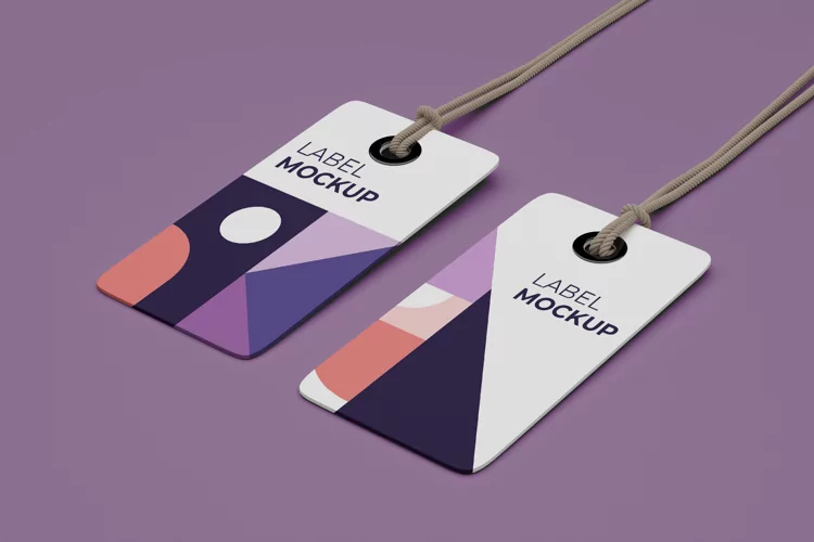 Price Tag Mockup