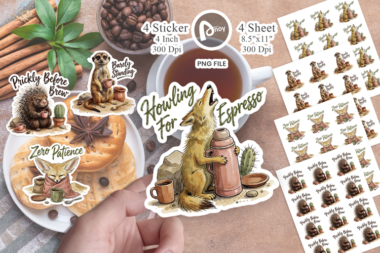 Desert Dwellers Brew Sticker