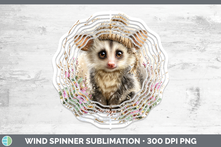 Aye-aye Primate Winter Knit Hat Wind Spinner Sublimation Des