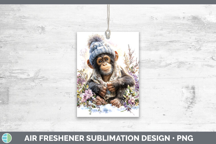 GorgeousPrimate Winter Knit Hat Air Freshener design.