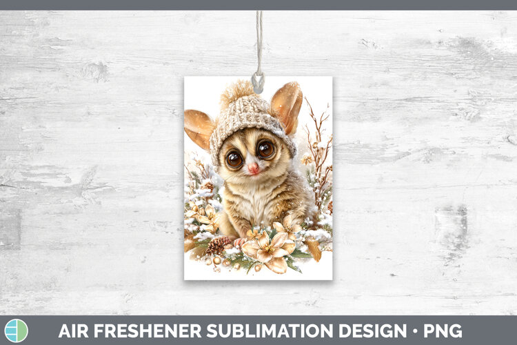 GorgeousPrimate Winter Knit Hat Air Freshener design.