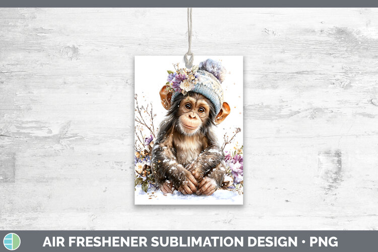 GorgeousPrimate Winter Knit Hat Air Freshener design.