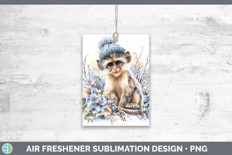 GorgeousPrimate Winter Knit Hat Air Freshener design.