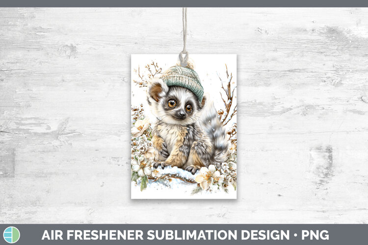 GorgeousPrimate Winter Knit Hat Air Freshener design.
