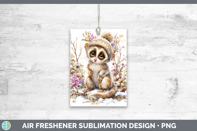 GorgeousPrimate Winter Knit Hat Air Freshener design.