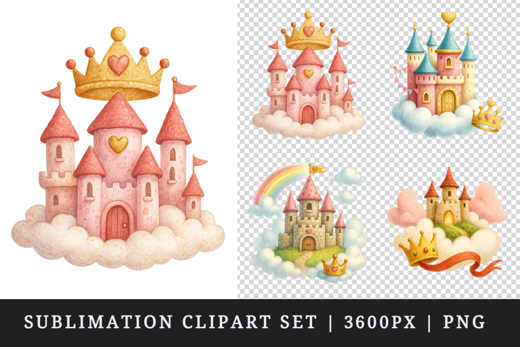 Princess clipart printable sublimation design png