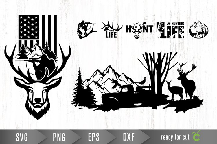 Hunting Flag Svg Image 10