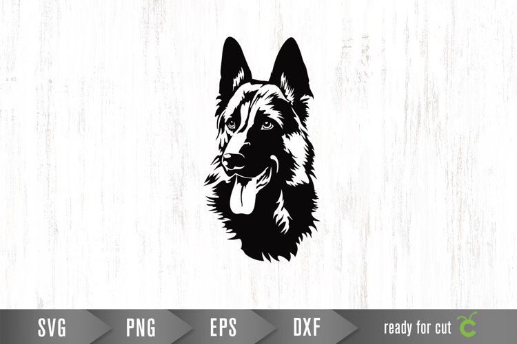 german shepherd file for cutting and printing