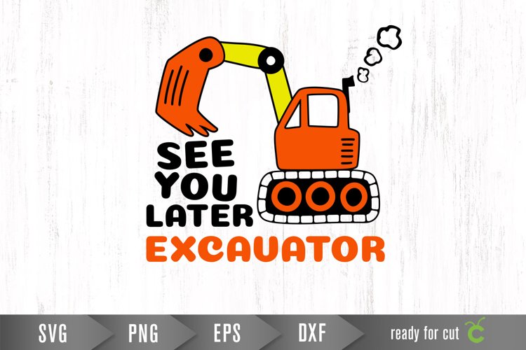 Excavator Svg Image 8