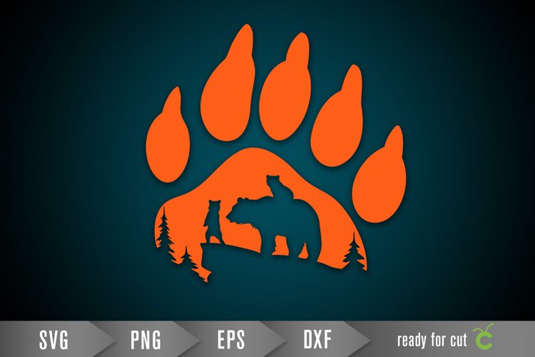 Free Paw Print Svg