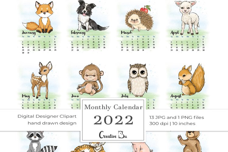 printable calendar 2022 monthly pages desk planner calendar