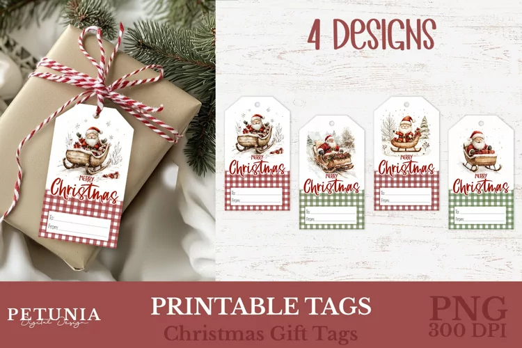 Printable Christmas Tags | Christmas Gift Tags