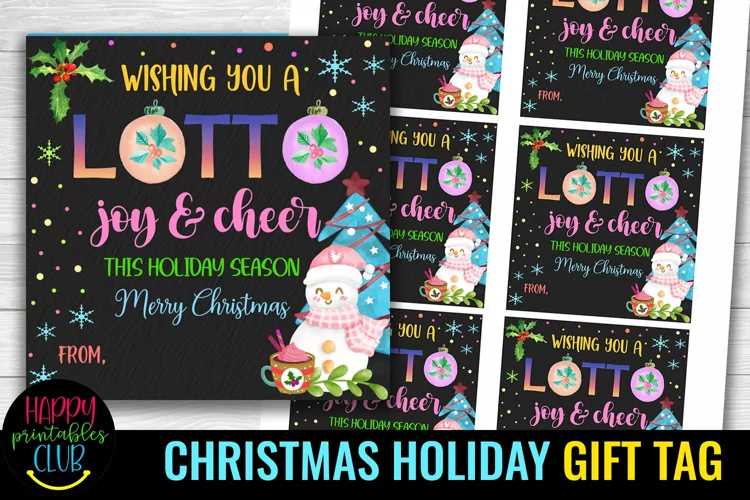 Christmas Gift Tags Printable I Holiday Gift Tags Labels