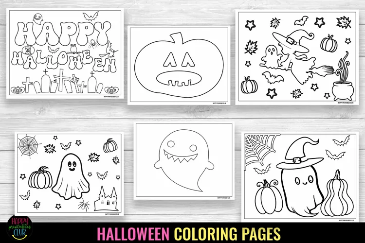 Halloween Coloring Pages I Halloween Coloring Sheets