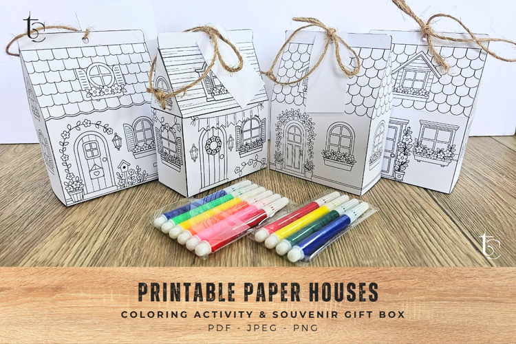 Printable Paper Houses
