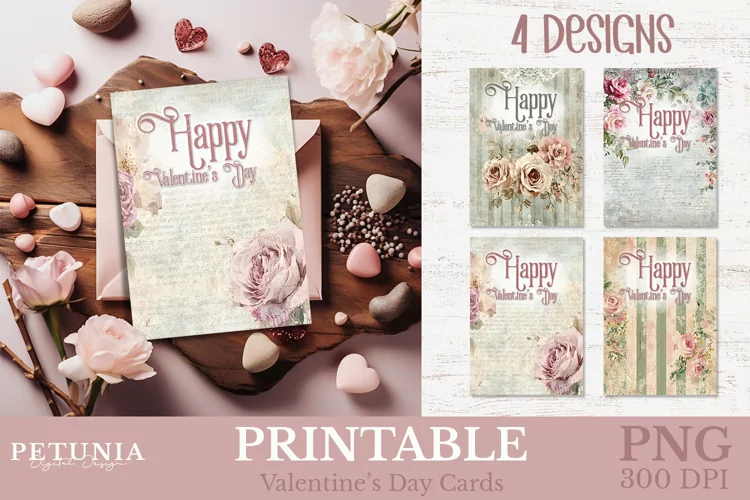 Valentines Day Cards | Printable Vintage Valentine Cards