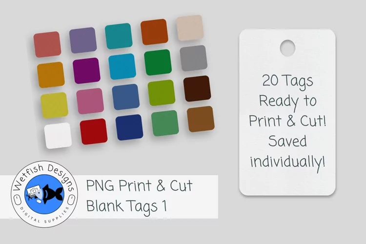 Print & Cut Blank Gift Tags 1