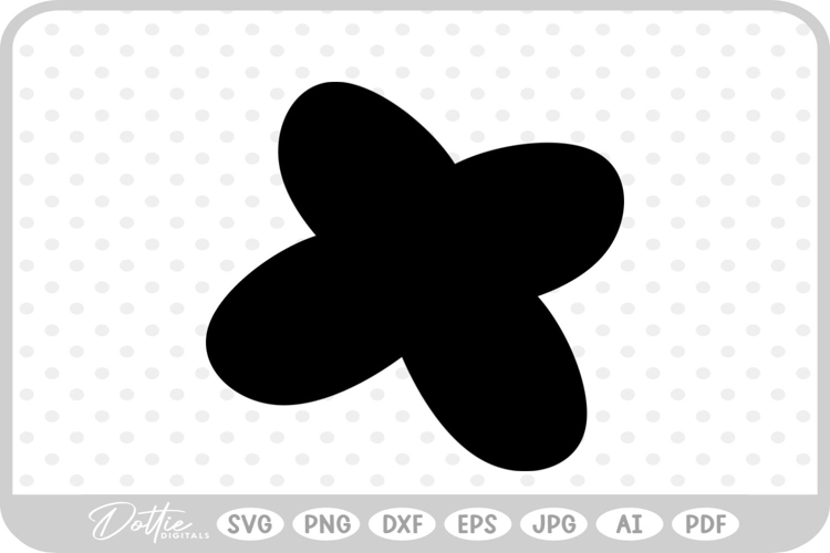 Flower Doodle Sketch Style Hand Drawn SVG PNG DXF