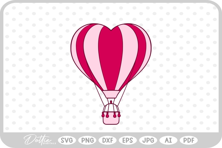 Heart Balloon Svg Image 12